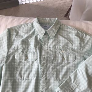 Fish Hippie. Size medium. Button down.